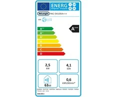 Kondicionierius Klimatyzator DeLonghi DeLonghi PAC EX105 A+++ mobiles Klimagerät baltas