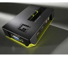 KVM Switch USB 2x Level One Audio