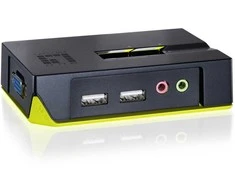 KVM Switch USB 2x Level One Audio