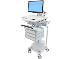 Laikiklis ERGOTRON StyleView Wagen mit LCD-Gelenk SLA-Antrieb 9 Schublade