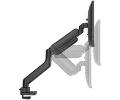 Laikiklis NEOMOUNTS STALO MOUNT, 1 YPAČ PLATUS LENKAS EKRANAS (TOPFIX CLAMP &amp; GROMMET)