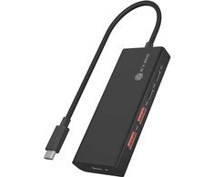 USB ŠAKOTUVAS Icy Box ICY BOX IB-HUB1436-CPD 4 prievadų USB 3.2 Gen 2, USB šakotuvas (juodas)