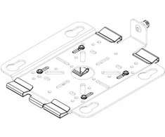 Maršrutizatorius Carruzzo LANCOM LX-7000 T-Bar Mount (Bulk 5) WLAN prieigos taško atrama