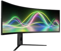 Monitorius LC-Power 124,46 cm (49") LC-M49QCK lenktas VA + DP + 2xHDMI