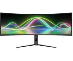 Monitorius LC-Power 124,46 cm (49") LC-M49QCK lenktas VA + DP + 2xHDMI
