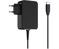 Nešiojamojo kompiuterio maitinimo adapteris LC-Power 65 W, (LC-NB-GAN-65-C)