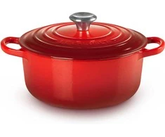 Le Creuset Signature Roaster apvalus 22 cm vyšnių raudonumo (21177220602430)