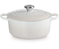 Virtuvės Indai - Le Creuset Signature Keptuvė 4.2L Emaliuota Ketaus Apvalus Meringue