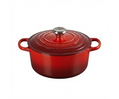 Le Creuset firminė kepimo skarda apvali, 18 cm, vyšninės raudonumo