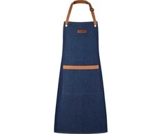 Virtuvės Prijuostė - Le Creuset Chefs Prijuostė 88 cm Džinsinė, Tamsiai Mėlyna