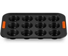 Le Creuset Muffin Tin Carbon Steel Non-Stick NonStick 12pcs (46058000010000)