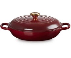 Virtuvės Indai - Le Creuset Signature Ketaus Seklioji Keptuvė 30cm 3.5L Rhone