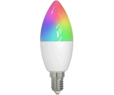 LED Retrofit E14 Kerze milchig 4W RGB-WW (RGB-CCT) Candle Light *Milight/Miboxer*