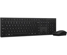 Klaviatūra ir pelė Kit Lenovo Professional Wireless Rechargeable Combo - QWERTZ išdėstymas
