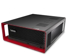 Stacionarus kompiuteris Komputer Lenovo ThinkStation P8, AMD Threadripper PRO 9955WX (4.50GHz, 64MB), W11P64 GER, 128.0GB, 1x512GB SSD M.2 2280 PCIe Gen5 Performance TLC Opal, Integrated Ethernet, 1000W, 3YR Premier Support Plus,3 Year On-site , USB, Traditional, Juodas-German, U