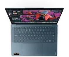 Lenovo Yoga Slim 7 14AKP10 | AMD Ryzen AI 7 350, 14" 2.8K OLED 120 Hz, 16 GB RAM, 512 GB SSD, Radeon 860M, Windows 11 Home | Žalsvai mėlynas