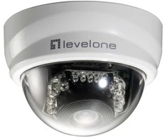 Level One Carruzzo LevelOne FCS-3101 apsaugos stebėjimo kamera Skliautas IP apsaugos kamera Vidaus ir lauko 1920 x 1080 pikseliai Prie lubų / stalo