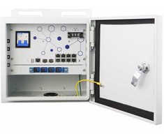 Šakotuvas Level One Switch LevelOne Switch 10x GE OSW-1061, 8x Outputs 802.3at/af PoE