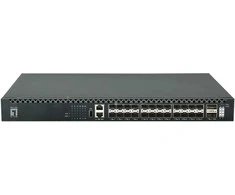 Šakotuvas Level One Komutatorius 26x GE XQS-3126 2x40/100GbE 19" 185W 24xPoE