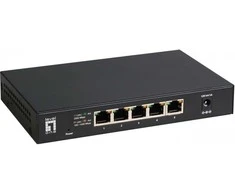 Šakotuvas Level One Switch LevelOne LevelOne Switch 5x GE GEU-0525 2.5GbE 100/1000Mbps sw