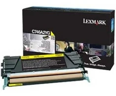 LEXMARK C746, C748 Toneris gelb 7.000 Seiten corporate