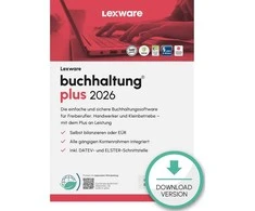 GMBH &amp; CO Lexware Buchhaltung Plus 2026 - 1 Device, 1 Year - ESD-Download