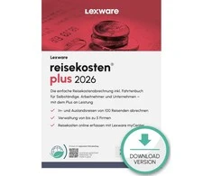 GMBH &amp; CO Lexware Reisekosten Plus 2026 - 1 Device, 1 Year - ESD-Download