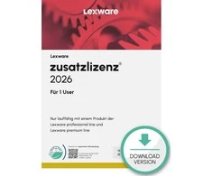 GMBH &amp; CO Lexware Zusatzlizenz 2026 für 1 User - ABO - ESD-Download