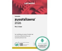 GMBH &amp; CO Lexware Zusatzlizenzen 2026 für 2 User - ABO - ESD-Download