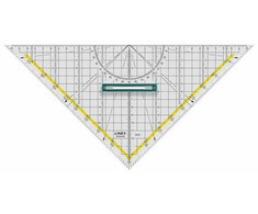 Linex Linex 2632 45° trikampis Akrilinis Permatomas 1 vnt.