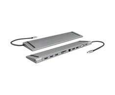 LOGILINK UA0373 USB 3.2 Gen 1 prijungimo stotis USB-C 11 prievadų PD