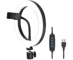 Logilink Išmanusis telefonas-Ringlicht, DM 20cm, 1.8m Kabelis