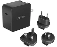 LogiLink PA0302 - USB-Ladegeraet 65 W USB-C GaN