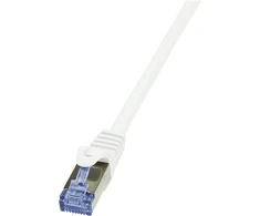 LOGILINK CQ3031S LOGILINK - Patchcord Cat.6A 10G S/FTP PIMF PrimeLine 1m baltas