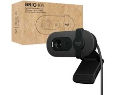 LOGITECH BRIO 105 žiniatinklio kamera, spalvota 2 MP 1920 x 1080 720p 1080p garso laidinis USB