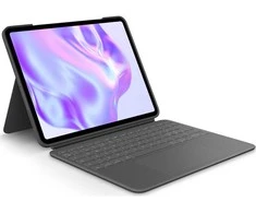 Klaviatūra „Logitech“ – „Combo Touch“, skirtas „iPad Pro 13“ (M4) – grafito spalvos – plokščias – Šiaurės šalių