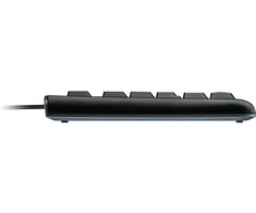 Klaviatūra ir pelė Kit Logitech MK120, su laidu, USB, QWERTZ, Juodas, Pelė Included