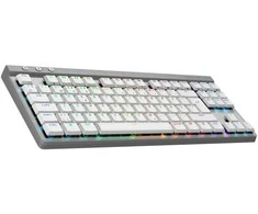 Belaidė klaviatūra Logitech G515 LIGHTSPEED TKL, Baltos spalvos, Išdėstymas: Šiaurės šalių