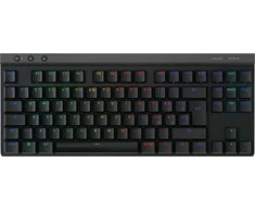 Belaidė klaviatūra Logitech G515 LIGHTSPEED TKL,  Juodos spalvos, Išdėstymas: Šiaurės šalių