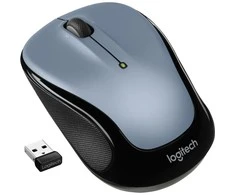 LOGITECH M325s Pelė dešinės ir kairės pusės optinis 5 mygtukai belaidis 2.4 GHz USB belaidis imtuvas pilkas