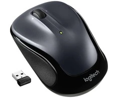 Logitech M325s Belaidė pelė RF Optinė belaidė 1000 DPI, Juodas/Dark Pilkas