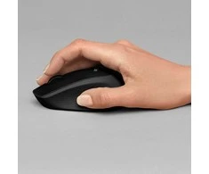 Belaidė pelė Logitech M330 Silent Plus, raudona