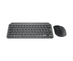Belaidės klaviatūros ir pelės rinkinys Logitech MX Keys Mini, QWERTZ, Juodos spalvos (920-011054)