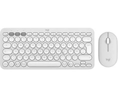 Klaviatūra Logitech Pebble 2 Combo, Wei, Kabellos, Deutsch, 920-012204