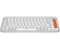 Klaviatūra Logitech POP ICON KEYS - KB OFF Baltas - DEU - CENTRAL-419