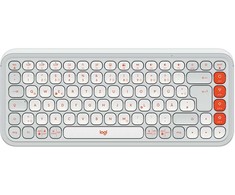 Klaviatūra Logitech POP ICON KEYS - KB OFF Baltas - DEU - CENTRAL-419