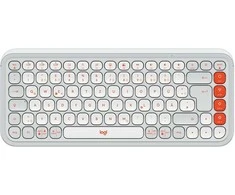 Klaviatūra Logitech POP ICON KEYS - KB OFF Baltas - DEU - CENTRAL-419