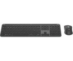 Klaviatūra ir pelė Logitech Signature Slim MK950 grafito (920-012511)