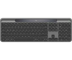 Klaviatūra - Logitech Signature Slim Solar+ K980 Belaidė klaviatūra, Multi-device, Juodas