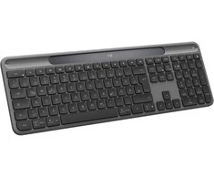 Klaviatūra - Logitech Signature Slim Solar+ K980 Belaidė klaviatūra, Multi-device, Juodas